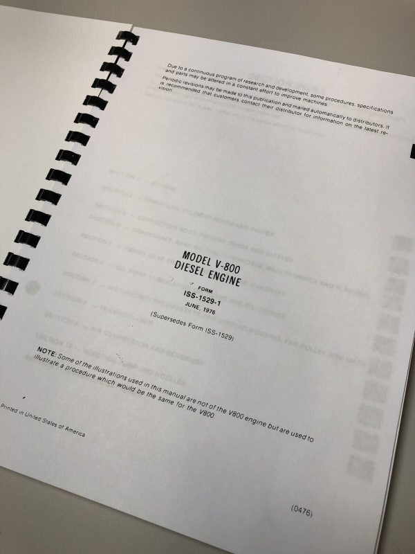 Farmall International 4568 Tractor Service Manual Repair Technical Overhaul Set - Image 6