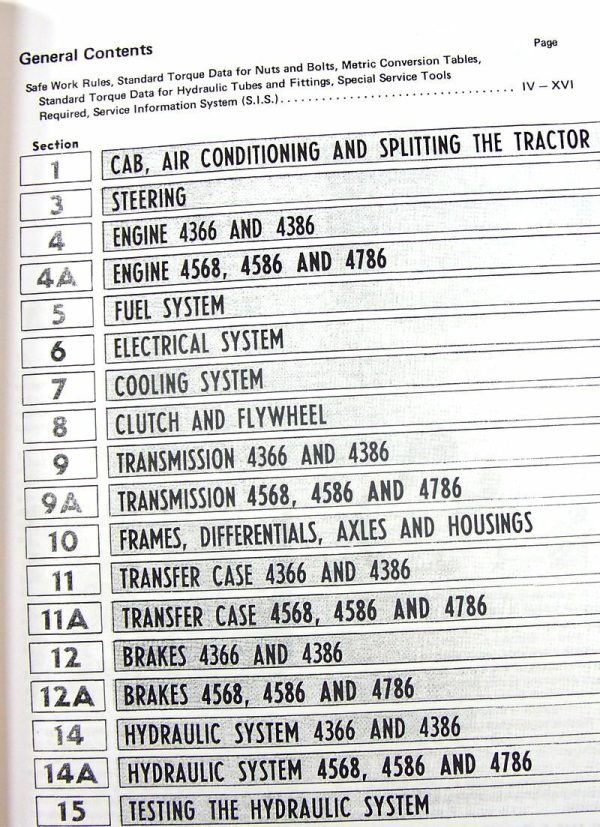 Farmall International 4568 Tractor Service Manual Repair Technical Overhaul Set - Image 2