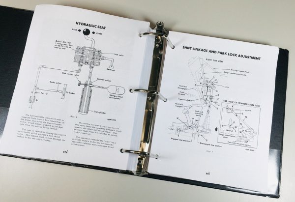 Farmall International 2856 Tractor Service Manual Repair Technical Book Overhaul - Image 10