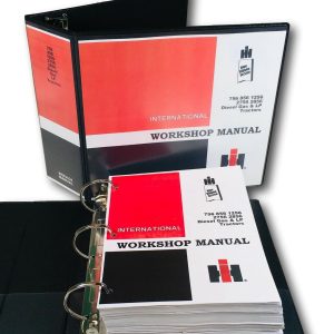 Farmall International 2856 Tractor Service Manual Repair Technical Book Overhaul