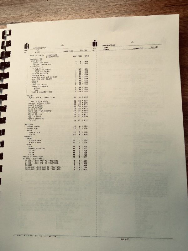 Farmall International 666 Gas Tractor Parts Operators 3 Manual Set Owners Book - Image 12