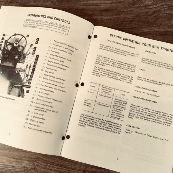 Farmall International 666 Gas Tractor Parts Operators 3 Manual Set Owners Book - Image 7