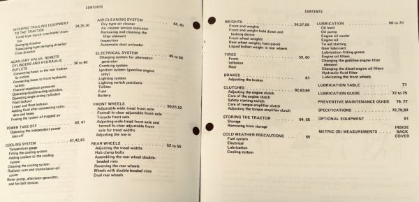 Farmall International 666 Gas Tractor Parts Operators 3 Manual Set Owners Book - Image 3