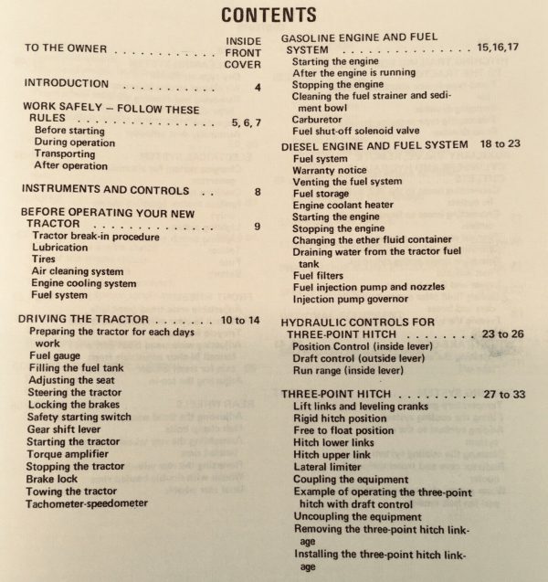 Farmall International 666 Gas Tractor Parts Operators 3 Manual Set Owners Book - Image 2