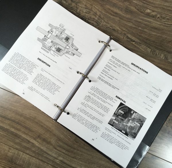 Farmall International 100 Tractor Service Parts Operators Manual Set Repair Shop - Image 12