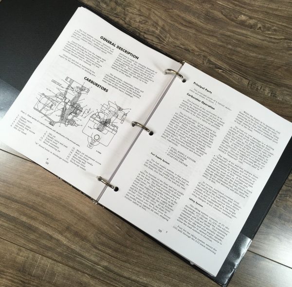 Farmall International 100 130 140 Tractor Service Manual Parts Catalog Shop Book - Image 11