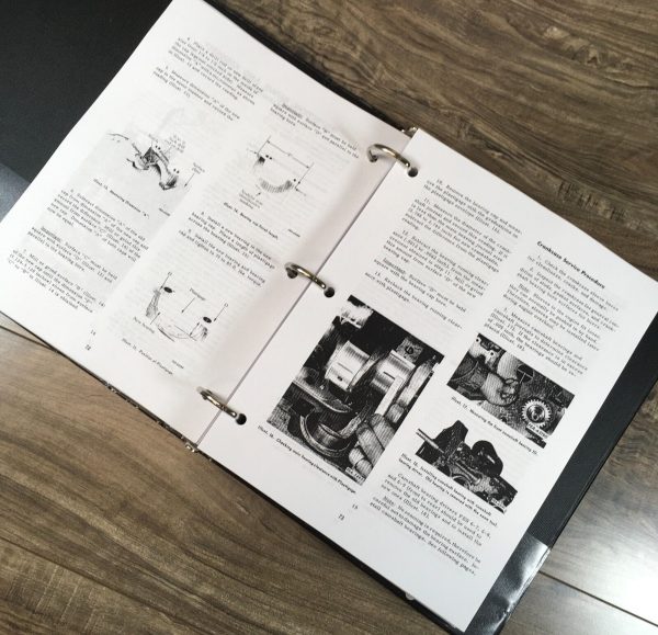 Farmall International 100 130 140 Tractor Service Manual Parts Catalog Shop Book - Image 10
