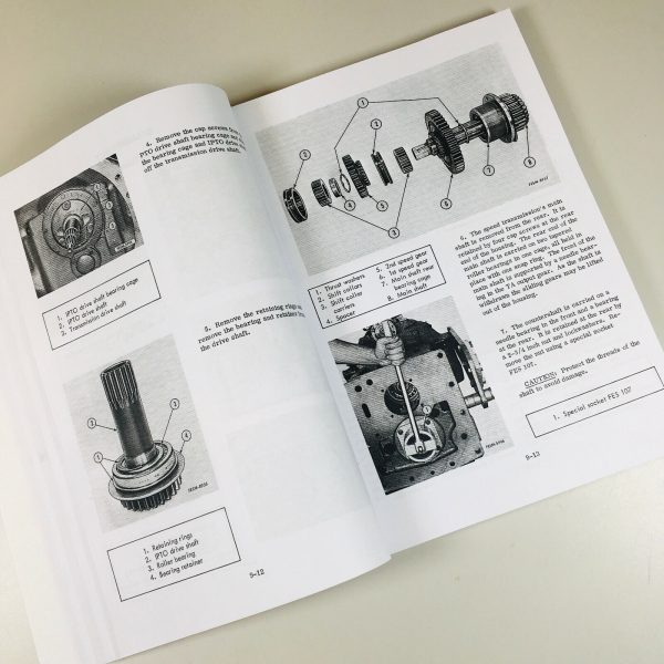 Farmall International 1568 Tractor Service Manual Repair Testing Overhaul Set - Image 4