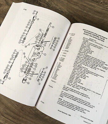 thumbnail image 2 of Case 580K Phase III Loader Backhoe Service Shop Manual & Parts Catalog Set 2 of 6