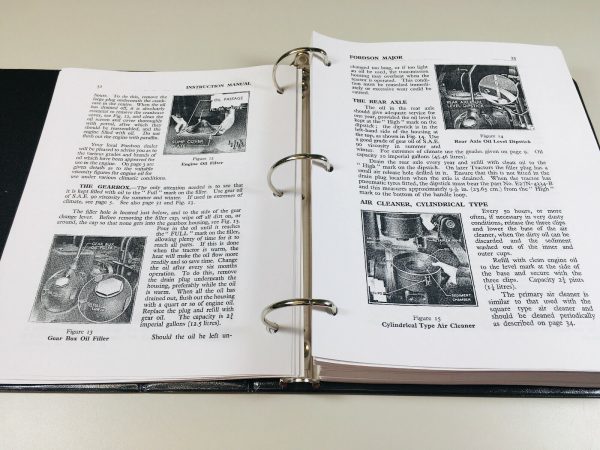 Ford Fordson Major Super Tractor Service Repair Manual Owners Parts Catalog Set - Image 10