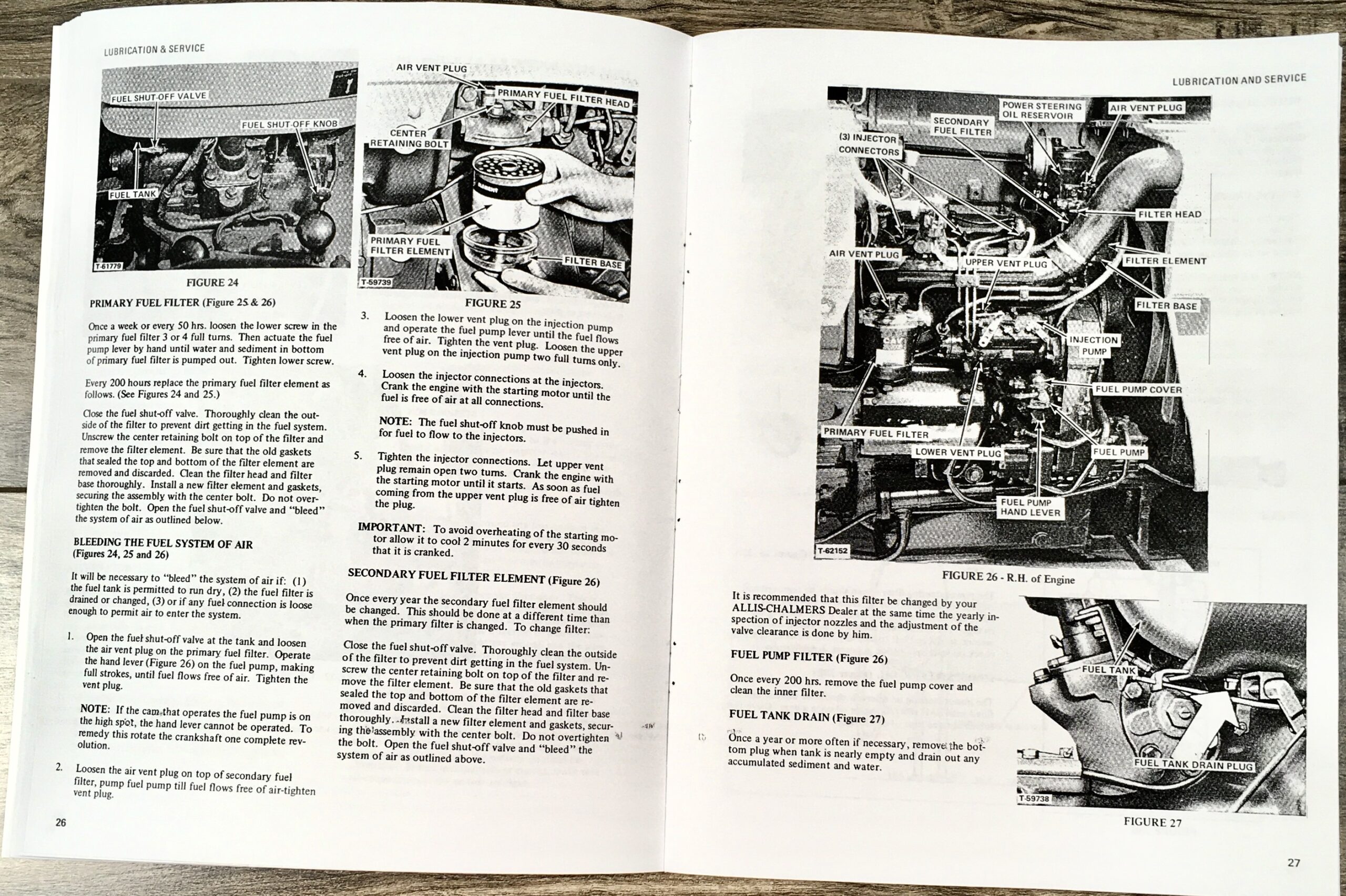 Allis Chalmers 5040 Diesel Tractor Owners Operators Manual - Image 5