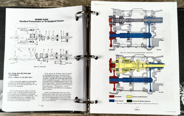 Farmall International 544 Tractor Service Parts Operators Manual Set Repair Shop - Image 8