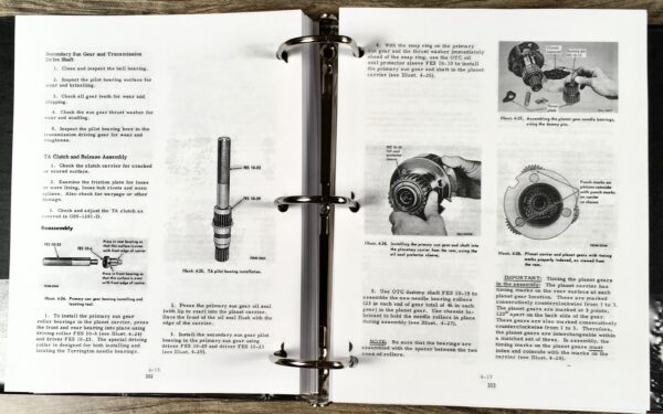 Farmall International 544 Tractor Service Parts Operators Manual Set Repair Shop - Image 14