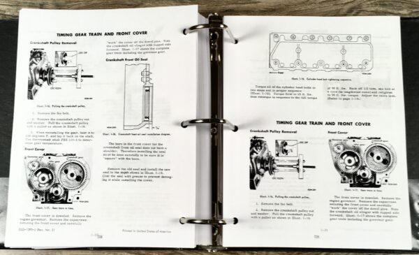 Farmall International 544 Tractor Service Parts Operators Manual Set Repair Shop - Image 16