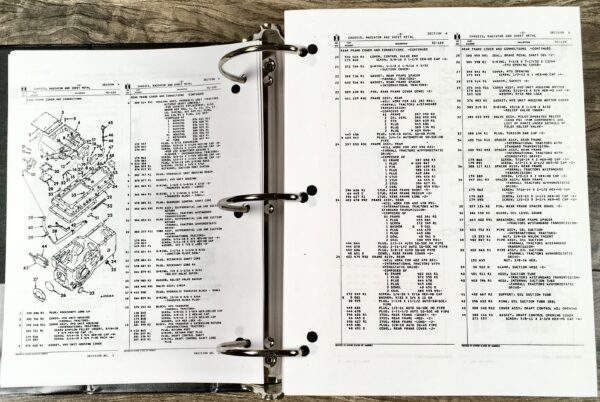Farmall International 544 Tractor Service Parts Operators Manual Set Repair Shop - Image 20