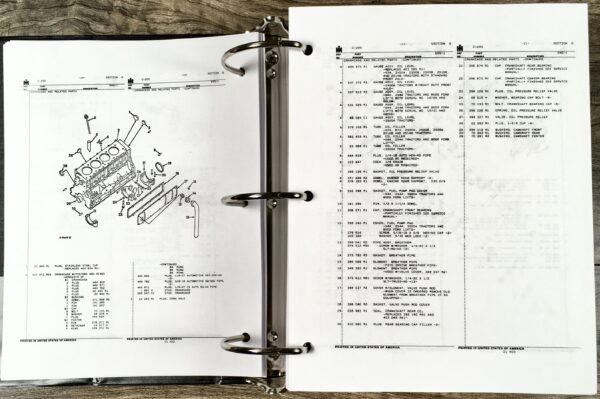 Farmall International 544 Tractor Service Parts Operators Manual Set Repair Shop - Image 22