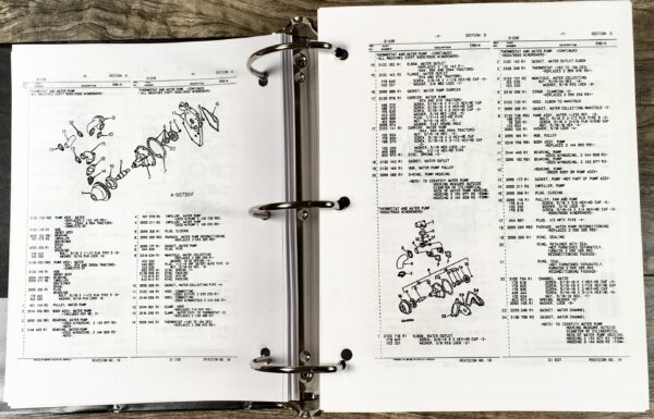 Farmall International 544 Tractor Service Parts Operators Manual Set Repair Shop - Image 23