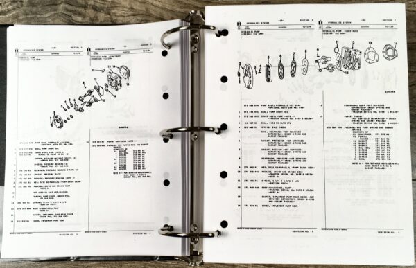 Farmall International 544 Tractor Service Parts Operators Manual Set Repair Shop - Image 25
