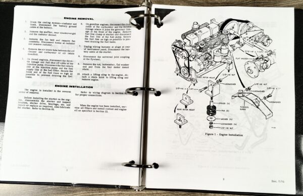 Case 1737 Uni-Loader Skid Steer Service Technical Manual Repair Shop Binder - Image 12