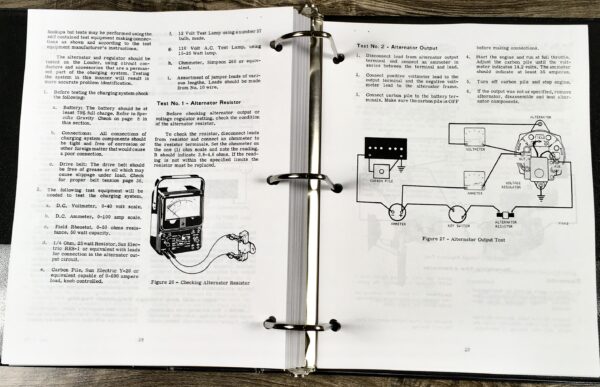 Case 1737 Uni-Loader Skid Steer Service Technical Manual Repair Shop Binder - Image 8