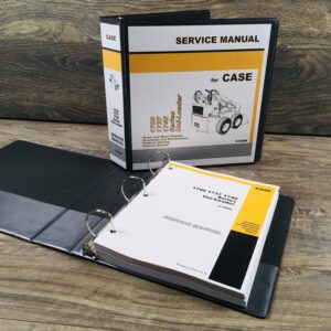 Case 1737 Uni-Loader Skid Steer Service Technical Manual Repair Shop Binder
