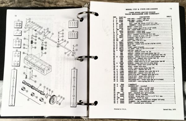 Case 1700 1737 1740 Uni Loader Skid Steer Service Parts Operators Manual Catalog - Image 7