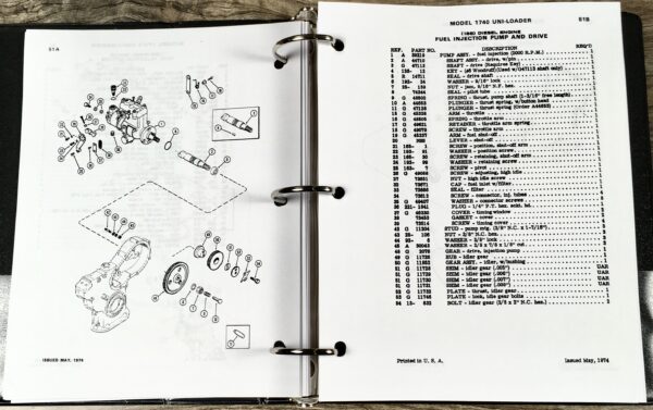 Case 1700 1737 1740 Uni Loader Skid Steer Service Parts Operators Manual Catalog - Image 5