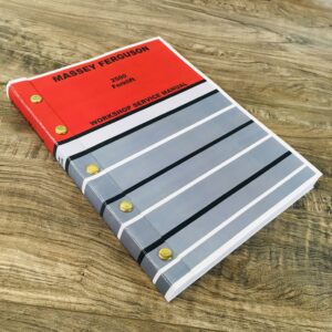 Massey Ferguson 2500 Forklift Service Manual Shop Repair Workshop Book MF