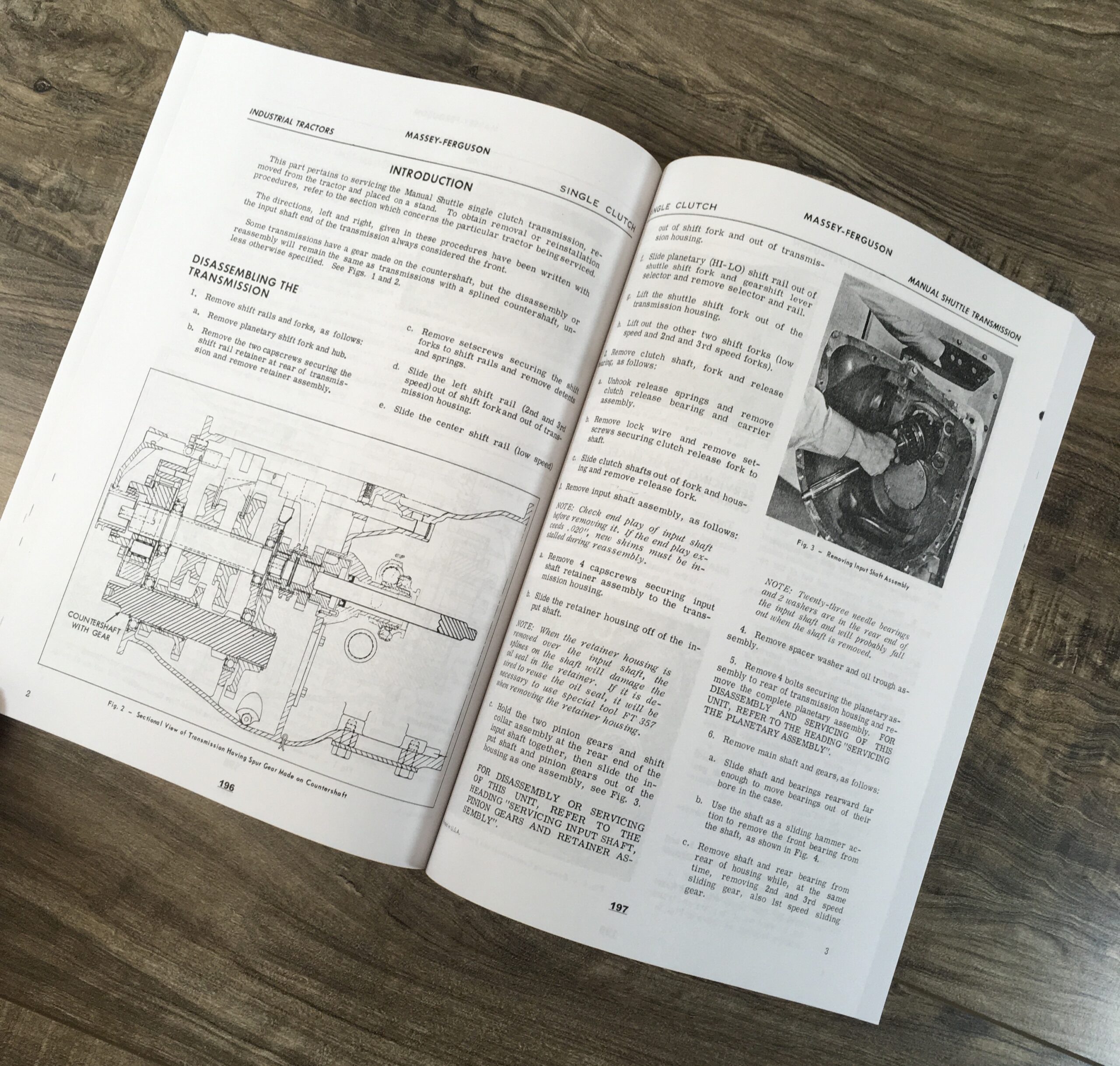 Massey Ferguson 2500 Forklift Service Manual Shop Repair Workshop Book MF - Image 7