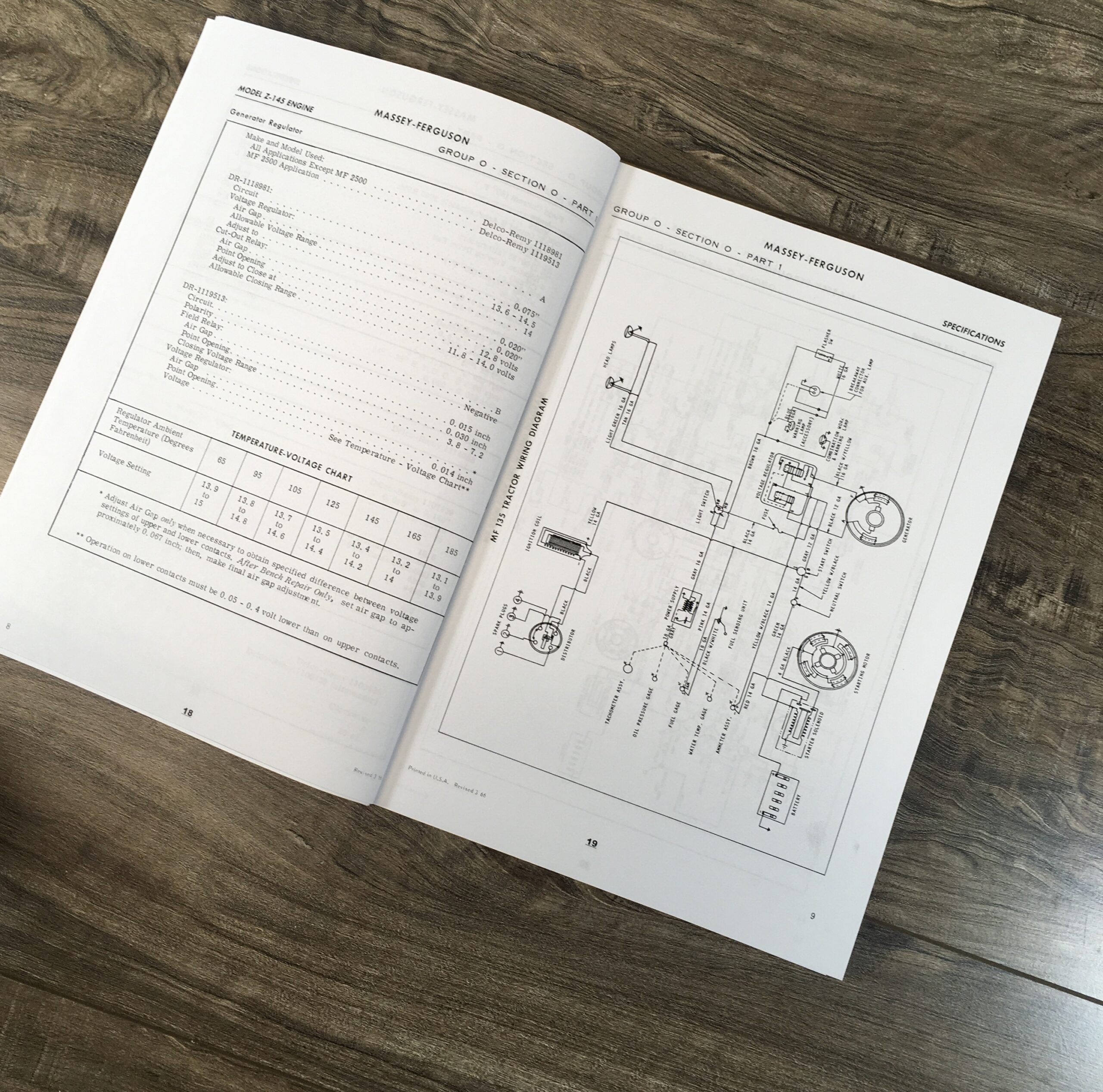 Massey Ferguson 2500 Forklift Service Manual Shop Repair Workshop Book MF - Image 3