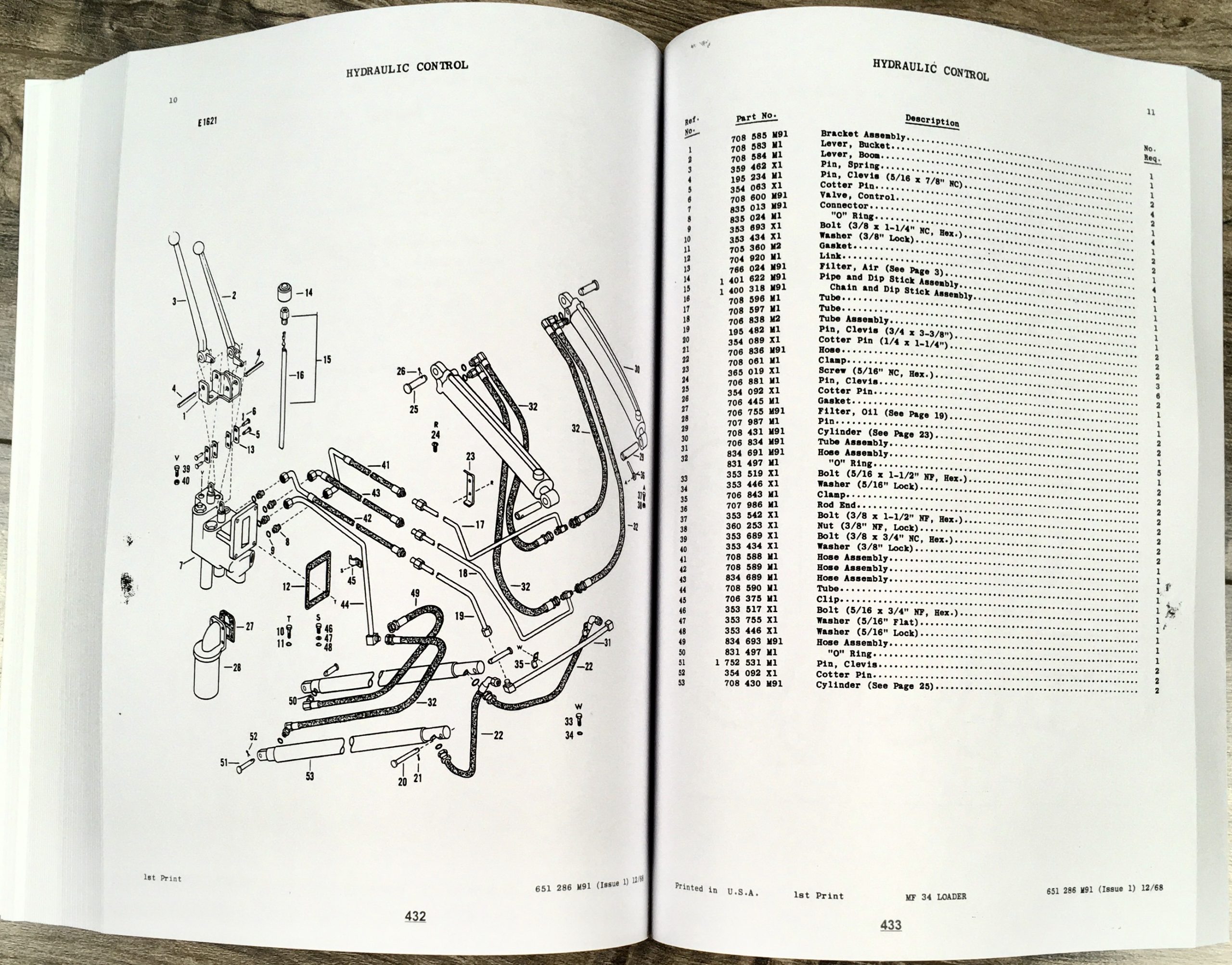 Massey Ferguson Mf 30 Industrial & Turf Tractor Parts Catalog Manual 1970-1976 - Image 10