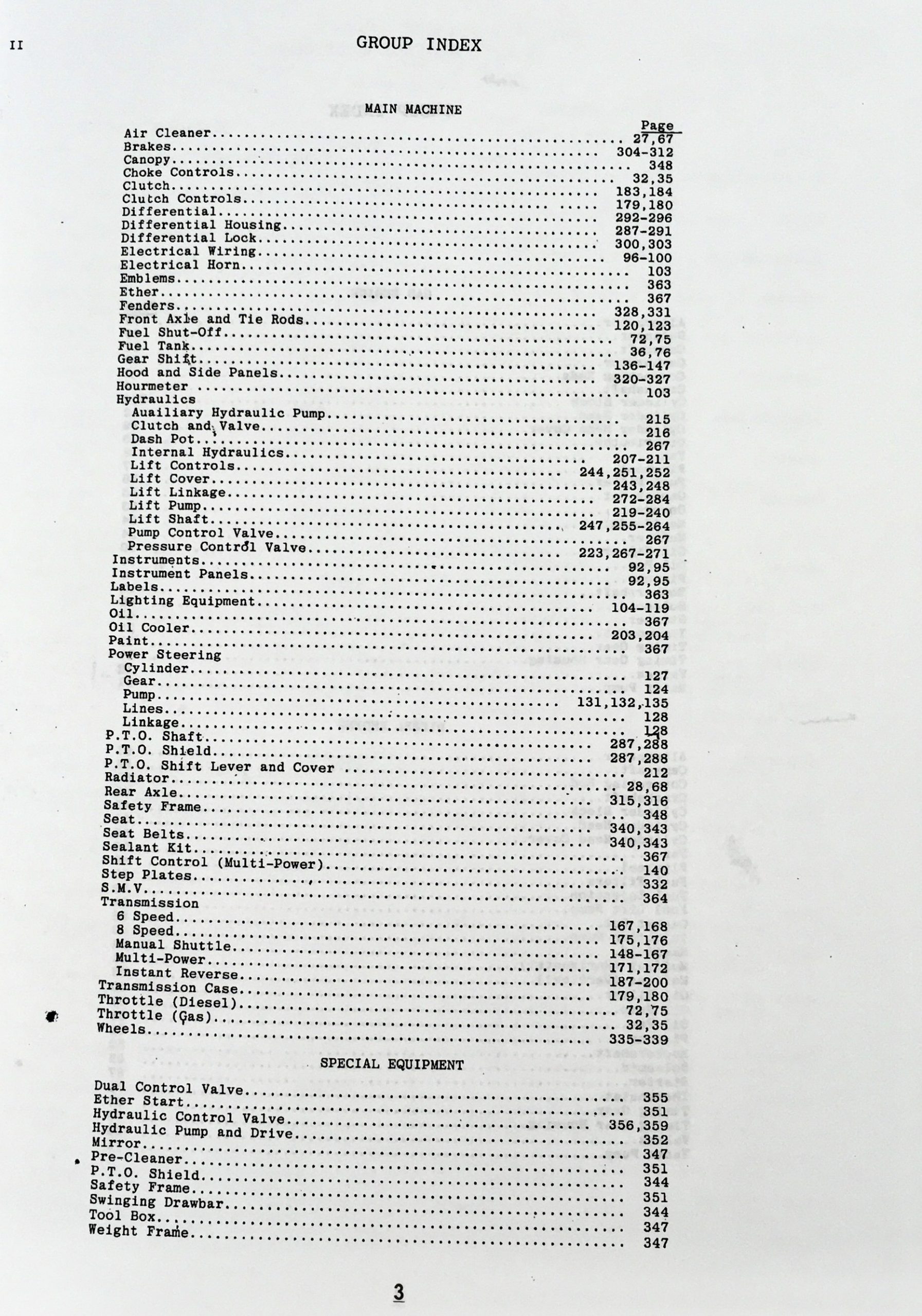 Massey Ferguson Mf 30 Industrial & Turf Tractor Parts Catalog Manual 1970-1976 - Image 3