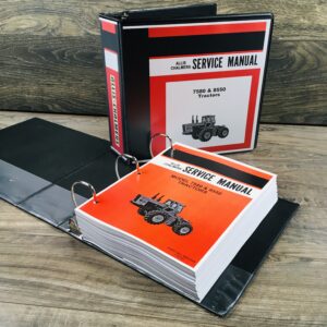 Allis Chalmers 7580 8550 Tractor Service Repair Technical Shop Manual Overhaul
