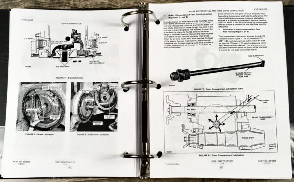 Allis Chalmers 7580 8550 Tractor Service Repair Technical Shop Manual Overhaul - Image 8