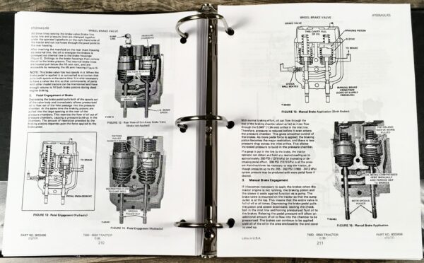 Allis Chalmers 7580 8550 Tractor Service Repair Technical Shop Manual Overhaul - Image 7