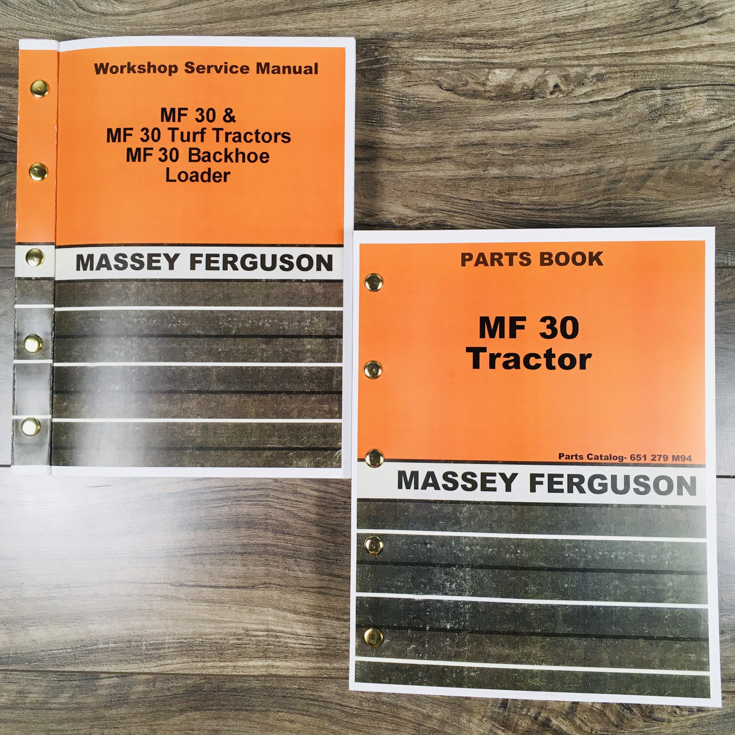 Massey Ferguson Mf 30 Industrial Tractor Service Parts Manuals Repair Catalog