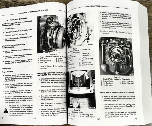 Ford 555B Tractor Loader Backhoe Owners Operators Service Repair Shop Manuals - Image 14
