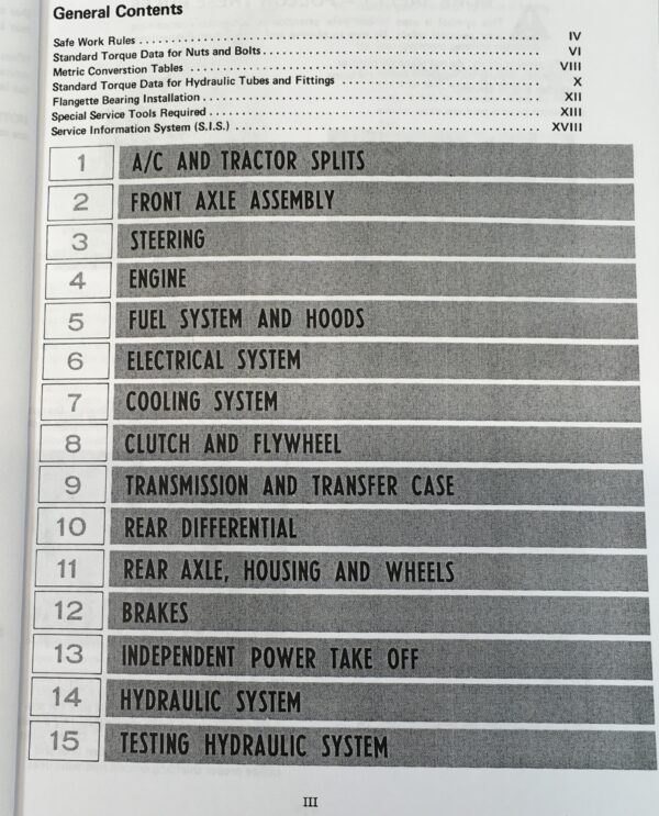 International 3388 3588 3788 Tractor Service Repair Shop Manual Chassis Ih - Image 2