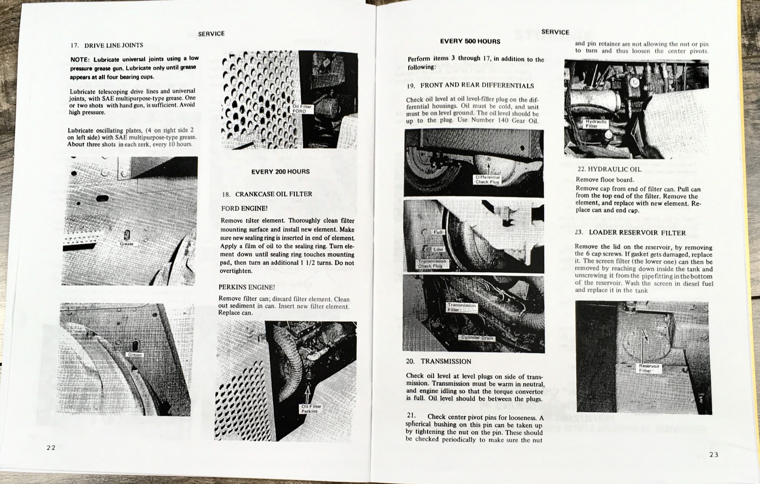 Omc Mustang 880 Front-End Loader Om Operators Manual Owatonna Wheel Service - Image 5