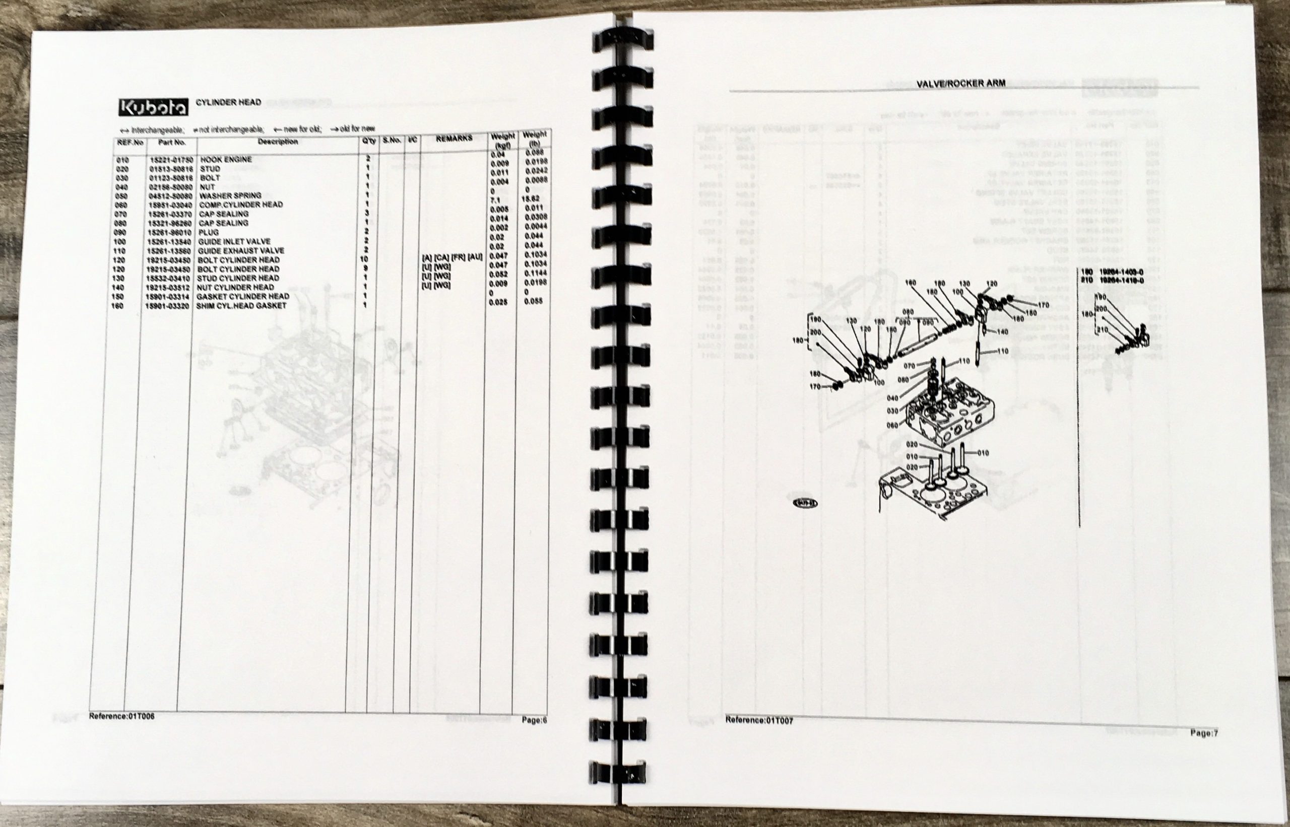 Kubota B4200D Tractor Parts Assembly Manual Catalog Exploded Views Numbers - Image 4