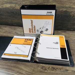 Case W26 Articulated Wheel Loader Service And Parts Catalog Manuals In Binder