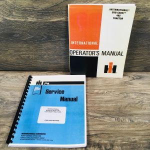 International Cub Cadet 482 Tractor Owners Operators Service Repair Shop Manual