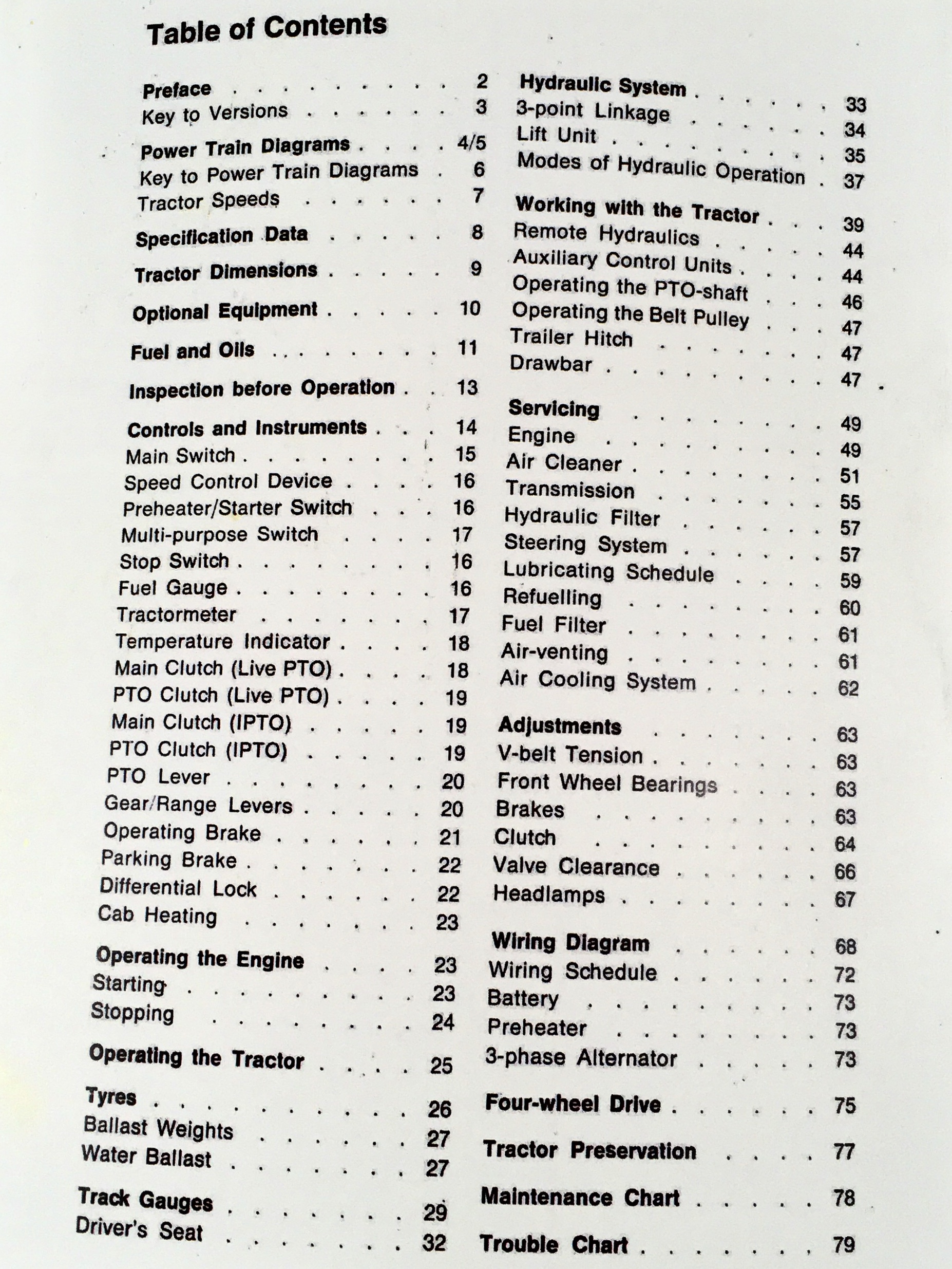 Deutz D6006 Tractor Operators Owner Manual Instruction Book Maintenance - Image 2