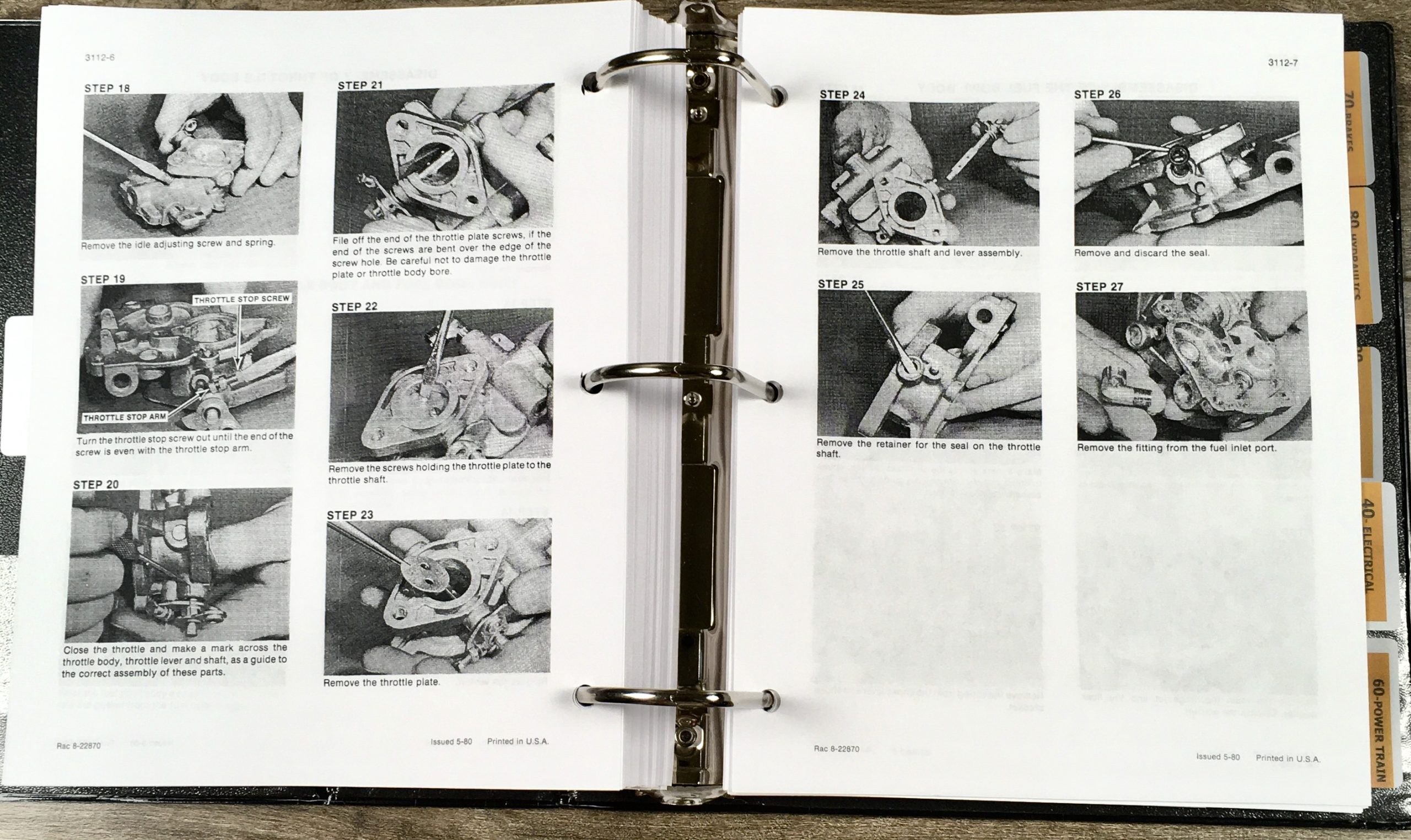 Case 1835 Uni-Loader Skid Steer Service Technical Manual Repair Shop In Binder - Image 13