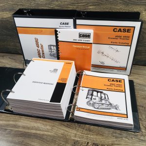 Case 450C 455C Crawler Service Manual Parts Catalog Operators Owners Repair Set