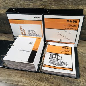 Case 450C 455C Crawler Dozer Loader Service Manual Parts Catalog Overhaul Repair