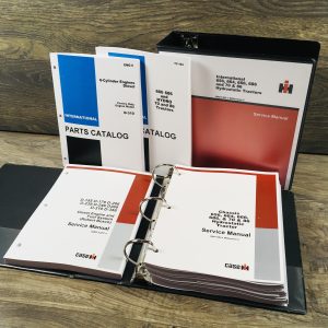 Farmall International 86 Hydro 686 Diesel Tractor Service Parts 4 Manual Set