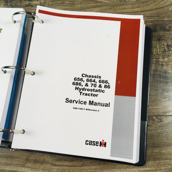 Farmall International 86 Hydro 686 Diesel Tractor Service Parts 4 Manual Set - Image 5