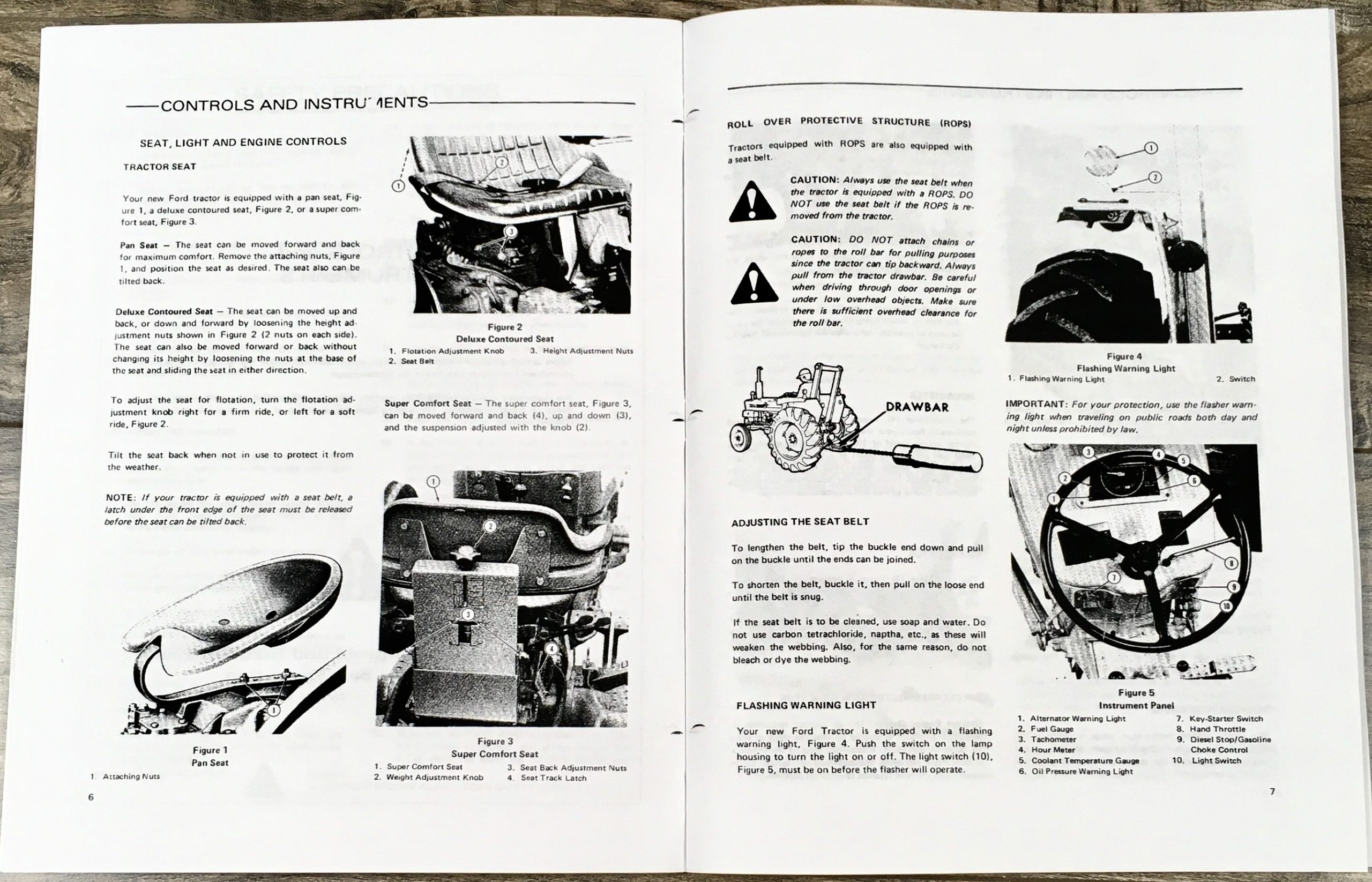 Ford 2600 3600 4100 4600 Tractor Operators Owners Manual Maintenance 1975 - 1981 - Image 3
