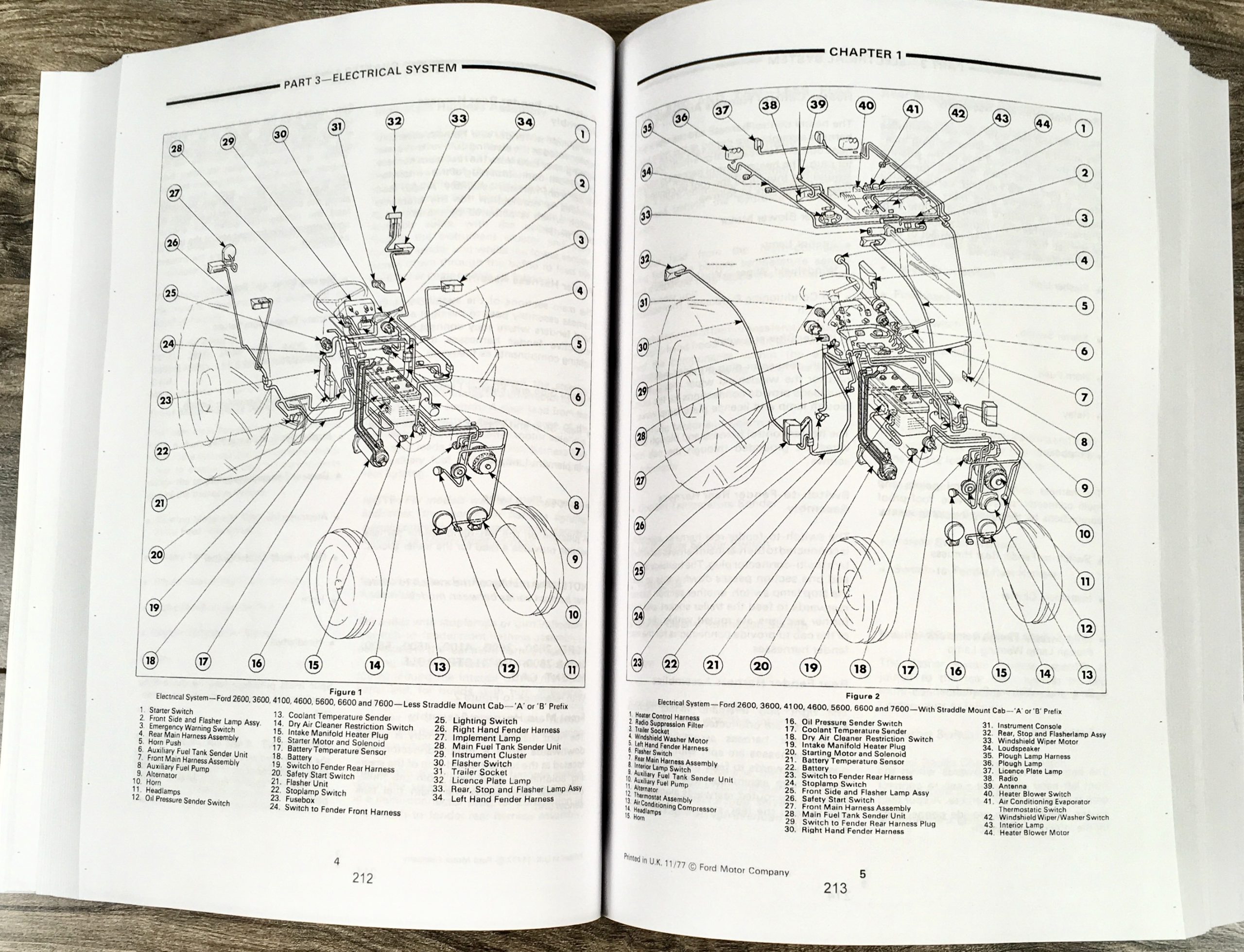 Ford Tractor 2600 3600 4100 4600 5600 6600 6700 7600 7700 Service Repair Manual - Image 6